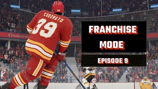 Franchise Mode  Calgary Flames  Episode 9 [upl. by Naiva]