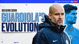 The Tactical Evolution Of Pep Guardiola’s Man City [upl. by Akimahs]