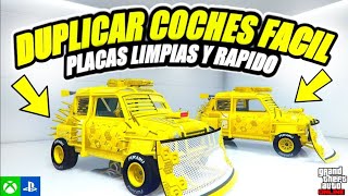 NUEVO DUPLICAR COCHES PLACAS LIMPIAS 1700000 CADA 2Min Truco Dinero en GTA 5 Online [upl. by Lothar]