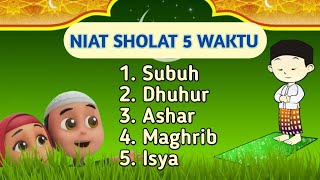 NIAT SHOLAT 5 WAKTU SENDIRI DI RUMAH BERSAMA NUSA DAN RARA [upl. by Britton]