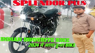 Hero new splendor plus 2024 new modelE20  OBD2 full detailssplendor [upl. by Teuton]