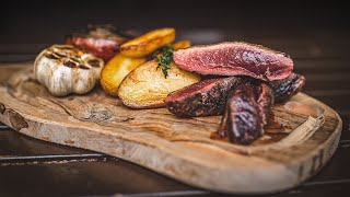 Wild Duck Breast BBQ Recipe [upl. by Wolbrom]