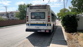 Route 1 Broad North On Bus 635 [upl. by Adnirolc510]