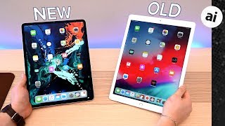 Comparing the Old amp New 129Inch iPad Pros The Difference is Real [upl. by Remo667]