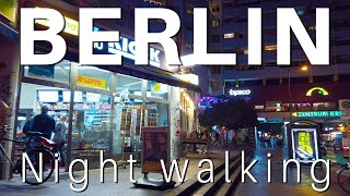 Kreuzberg Kottbusser tor Berlin Night walking 🇩🇪 Germany 2019 4K Berlin Nightlife [upl. by Rodi652]