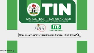 Check and Verify Your TIN Tax Identification Number Online in Nigeria [upl. by Oberg769]