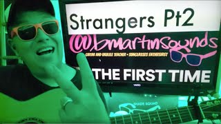 STRANGERS PT 2  The Kid LAROI Guitar Tutorial Beginner Lesson [upl. by Oiredised]