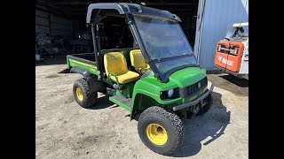 2004 John Deere Gator HPX 4x4 1248 Hours New Engine in 2016 with 555 Hours on it Now [upl. by Asiel635]