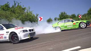 BMW E46 with N62b44 Turbo with 8hp70 transmission Drifting at Cornu Hill [upl. by Aikar623]