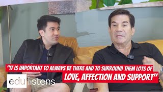 EDU LISTENS TO LUIS It’s important to always be there to surround them lots of love  Luis Manzano [upl. by Dorsey466]