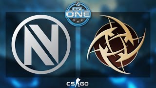 CSGO  EnVyUs vs NiP Dust2  ESL One 2015 Katowice  Semifinal  Map 2 [upl. by Aihsilef653]