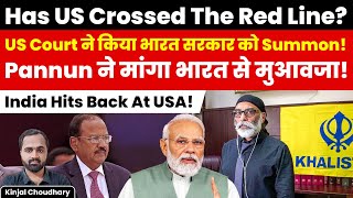 Afraid Of PM Modi Meeting Trump US Court Summons Indian Govt NSA Doval Over Pannun Case Kinjal [upl. by Myrt578]