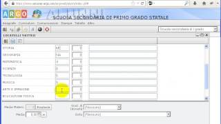 ARGO  Secondo Quadrimestre inserimento voti [upl. by Morgen724]