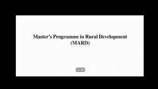 MARD  MRDP001  Dissertation  IGNOU [upl. by Caye]