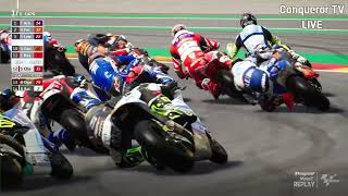 ❗ Somkiat Chantra Vs Jake Dixon❗ Moto2 Aragon AragonGP 2024 [upl. by Dabbs196]