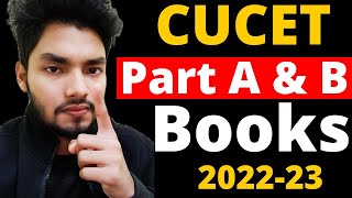 CUCET 2022 Books And Study Materials  PART A amp B [upl. by Beker]