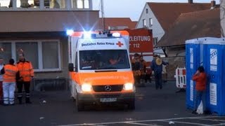 5x RTW DRK OV Langen  KDOW FF Seligenstadt [upl. by Emmons]