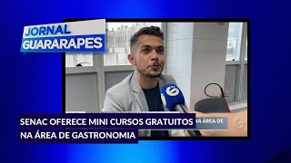 Senac oferece mini cursos gratuitos na área de gastronomia [upl. by Letsirc17]