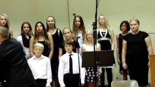 Carrington North Dakota Junior High Choir [upl. by Eileek]