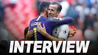 INTERVIEW  HUGO LLORIS AND HARRY KANE ON PLAYING AT TOTTENHAM HOTSPUR STADIUM [upl. by Nivlek]