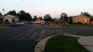 Delavan fire department responds to fully involved house fire [upl. by Ishmael]