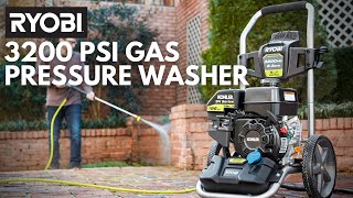 RYOBI 3200 PSI Pressure Washer [upl. by Ecinuahs149]