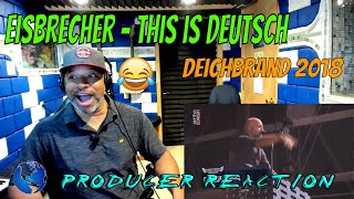 Eisbrecher This is Deutsch  Deichbrand 2018  Producer Reaction [upl. by Cleveland]