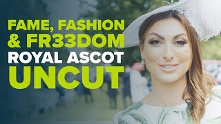 ROYAL ASCOT LIKE YOUVE NEVER SEEN IT BEFORE FAME FASHION amp CELEBRITIES [upl. by Melodee114]