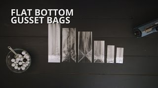 Flat Bottom Gusset Bags [upl. by Nnovahs424]