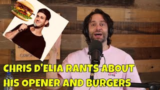 Chris DElia Rants About Mike Lenoci and Burgers [upl. by Cowles]