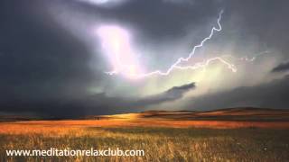 3 HOURS Nature Soundscapes Thunderstorm amp Rain Sounds Relaxation [upl. by Cuda]