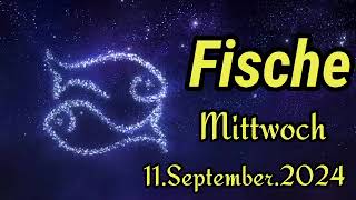 horoskop Fische Mittwoch 11 September 2024 [upl. by Fregger]