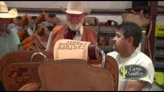 Making of a saddle by Cactus Saddlery [upl. by Nihhi490]