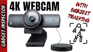 WyreStorm Focus 210 4K Webcam with Subject Tracking [upl. by Erialcyram]