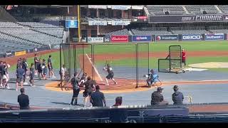 Nathan Martorella BP  MLB Draft Combine [upl. by Atwood]