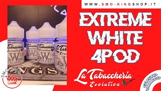 LIQUIDI LA TABACCHERIA WHITE 4 Pod Recensione [upl. by Haneekas757]