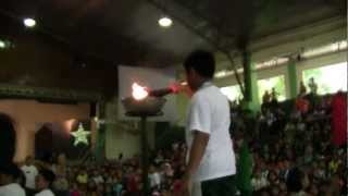 LSA GS Sportsfest 2012 Torch Relay amp Lighting Ceremony [upl. by Ahsienet22]