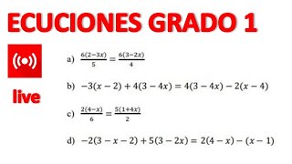 ECUACIONES DE PRIMER GRADO CON FRACCIONES Y PARÉNTESIS [upl. by Bowden851]