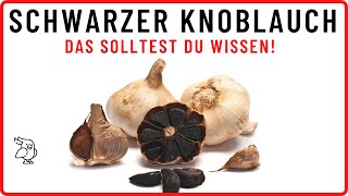 ✅SCHWARZER KNOBLAUCH✅ ist er so gesund wie behauptet wird Schwarzer Knoblauch Wirkung [upl. by Finegan151]