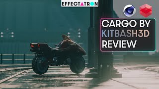 An Honest In Depth Review of Kitbash3D and Cargo with C4D  Redshift [upl. by Analat797]