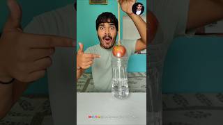 Bottle Trick Magic Tutorial 😯💯 shorts [upl. by Ylrbmik]