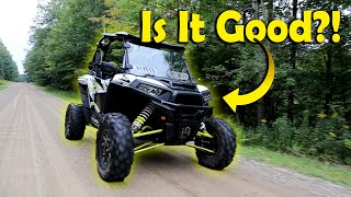 2022 polaris rzr trail top speed run [upl. by Annaej471]