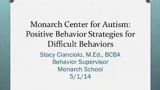 Positive Parenting Strategies for Difficult Behaviors exhibited by Children on the Autism Spectrum [upl. by Harias13]