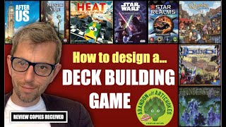 How to design a DECK BUILDING board game [upl. by Adlesirk193]