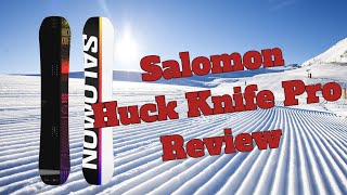 The 2024 Salomon Huck Knife Pro Snowboard Review [upl. by Dagmar739]