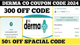 derma co coupon code 2024  the derma co coupon code  300 off code [upl. by Granger]