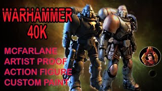 Painting Mcfarlane Artist Proof Warhammer 40K Reiver [upl. by Halyk]