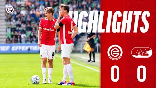 ⚖️ 𝑨 𝒅𝒓𝒂𝒘 𝒊𝒏 𝑮𝒓𝒐𝒏𝒊𝒏𝒈𝒆𝒏  Highlights FC Groningen  AZ [upl. by Bergwall]