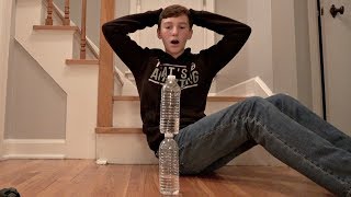 Water Bottle Flip Trick Shots 4  Thats Amazing [upl. by Euqinu497]