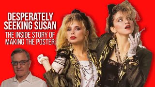 Madonna amp Rosanna Arquette Making the Desperately Seeking Susan Poster madonna rosannaarquette [upl. by Subocaj]